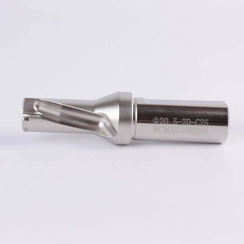 Φ20.5-2D-C25 20.5mm-2D U drill indexable drill For WCMX040208 CNC U drill insert