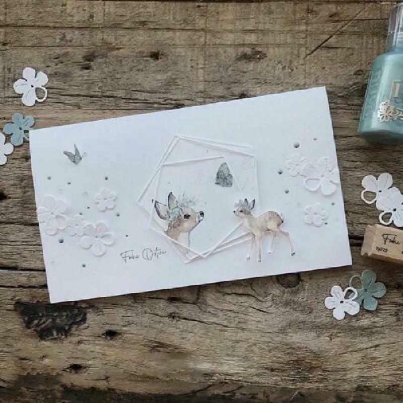 Polygon Frame Metal Cutting Dies Embossing Stencil DIY Scrapbooking Paper Card