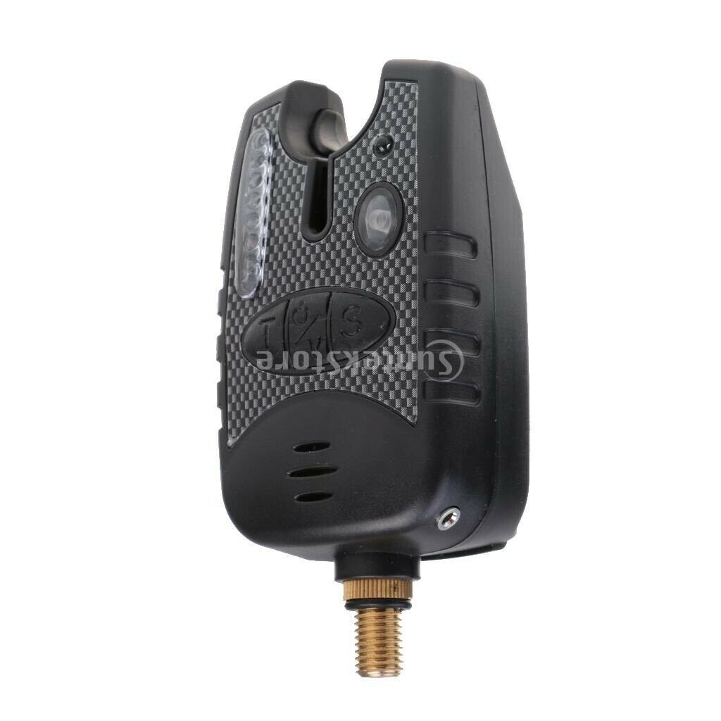 Fishing Alarms Bait Alarm Running LED Wireless Indicator Fishing Rod Rest