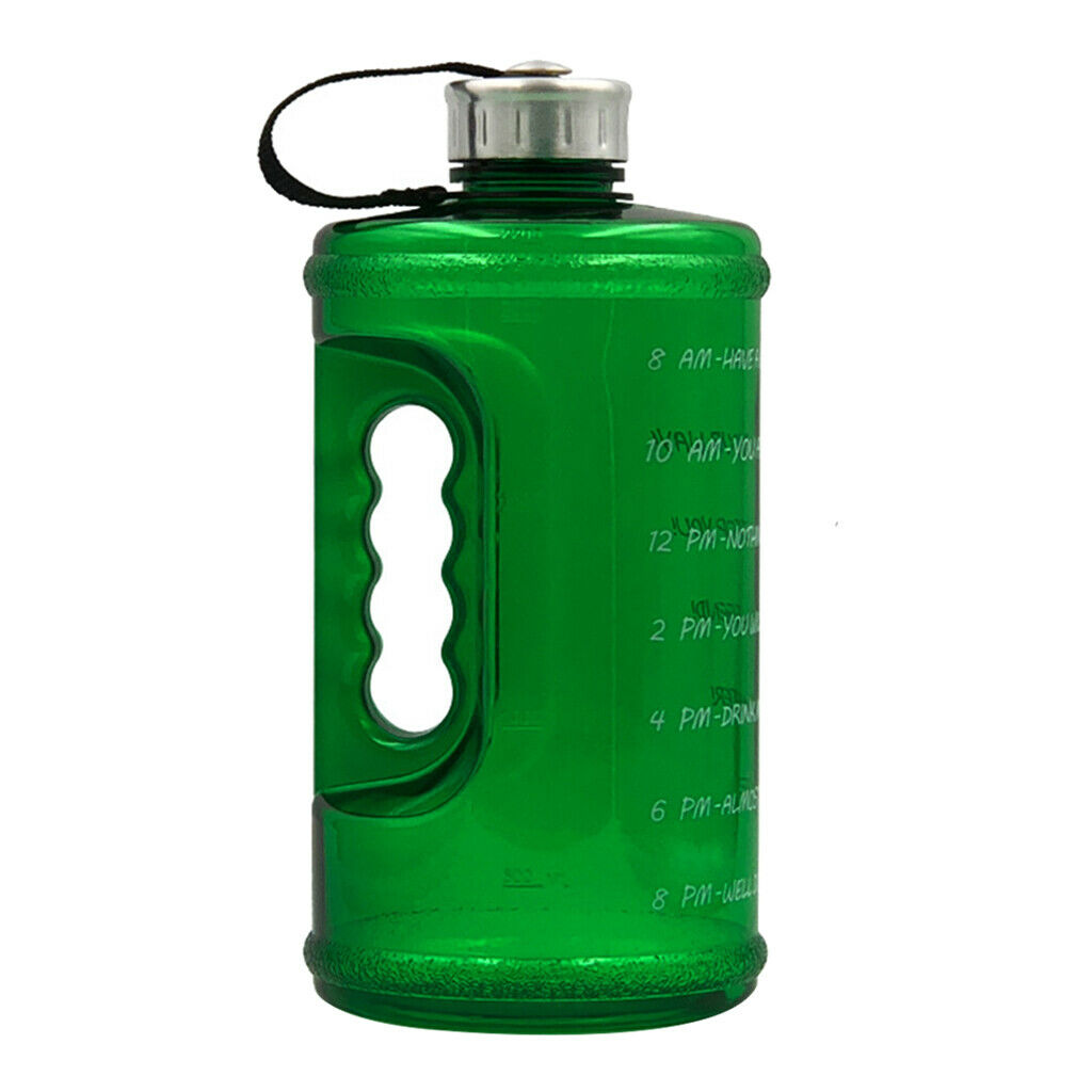2 Pack Water Bottle Reusable Jug BPA Free Kettle Hiking Sports Camping 73oz