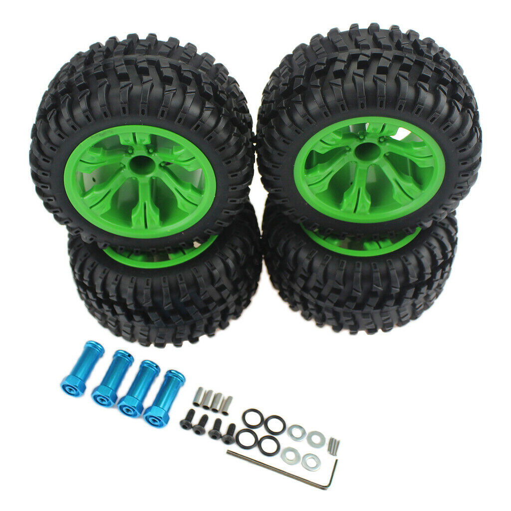 Wheel Tire & Hub Extension Combiner for WLTOYS 144001 124019 124018 RC Car