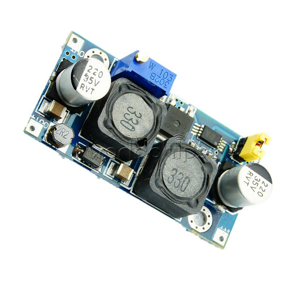 DC 25W 3-15V to 0.5-30V Boost Buck Converter Auto Solar Charge Voltage Regulator