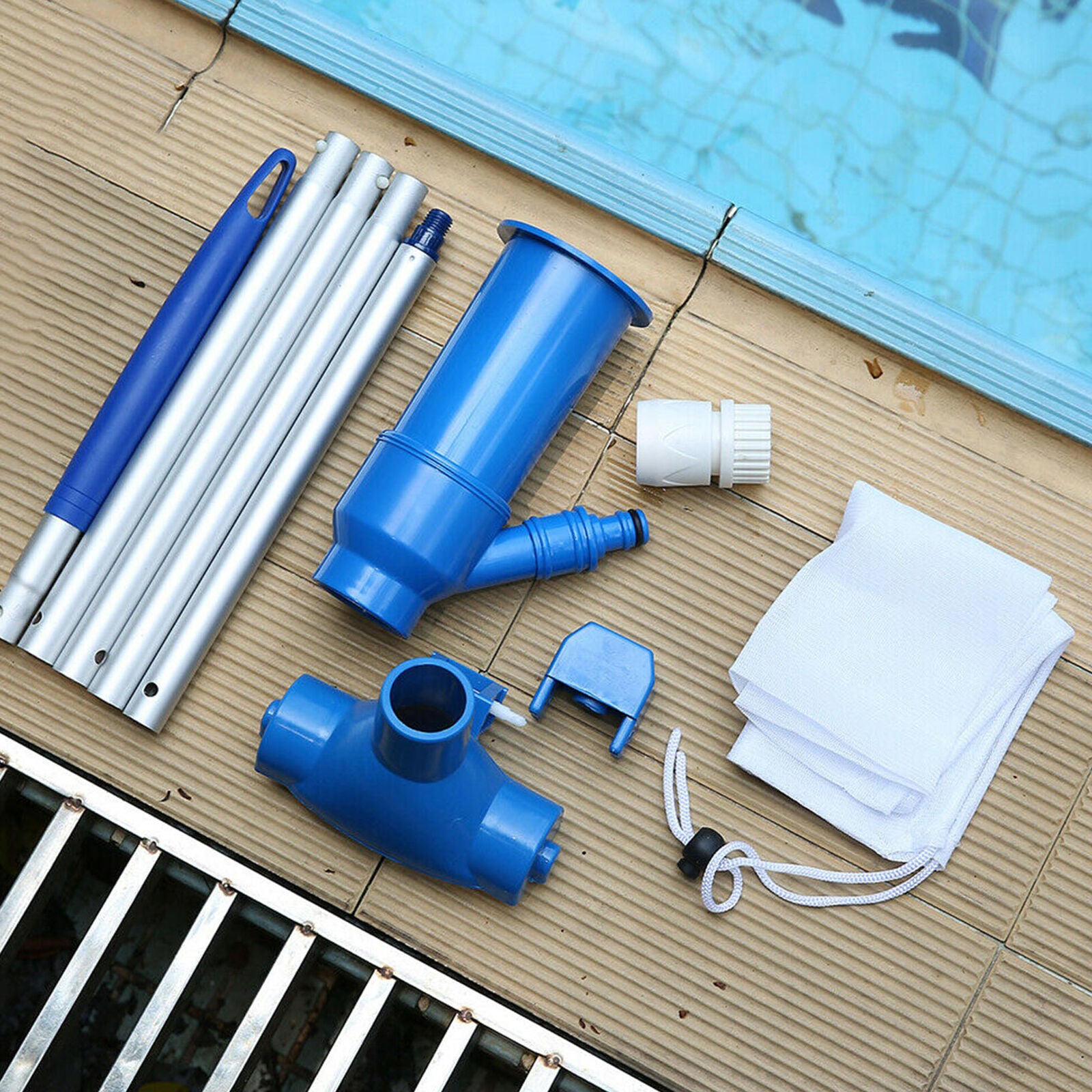 Home Swimming Pool Dirt Suction Vacuum Head Cleaner Brush Above Ground Tool