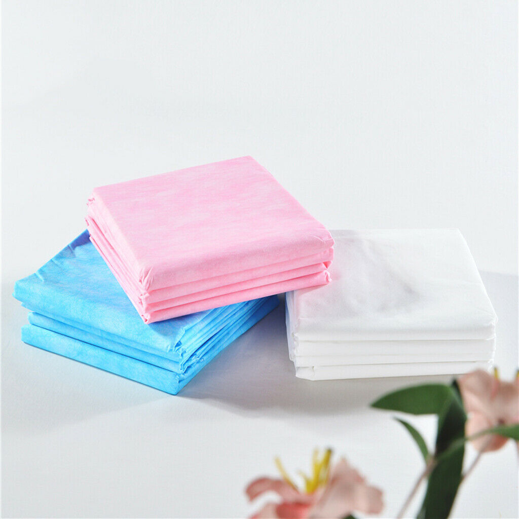 20Pcs Waterproof Anti-oil Disposable Massage Table Sheet  White