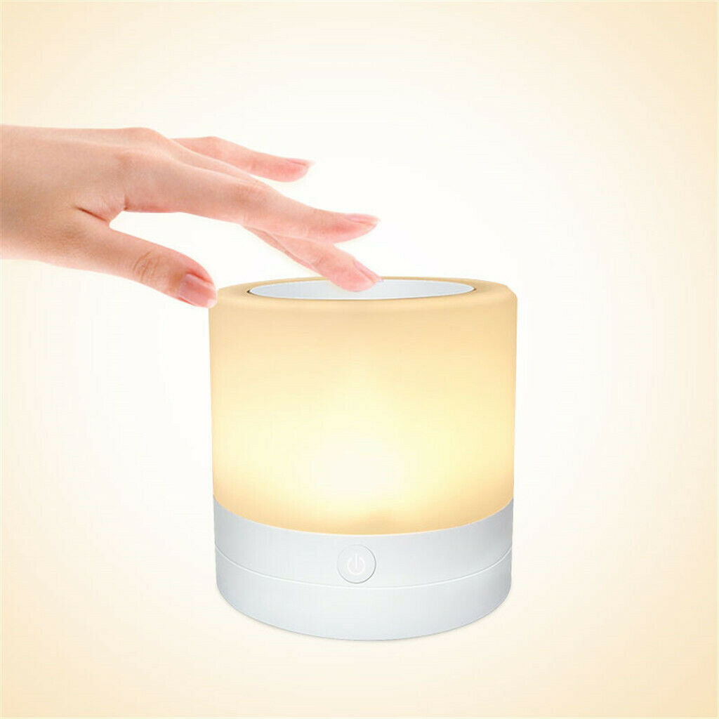 Night Light Baby Kids Room Tabletop Lamp Tent Lantern DC5V Rechargeable