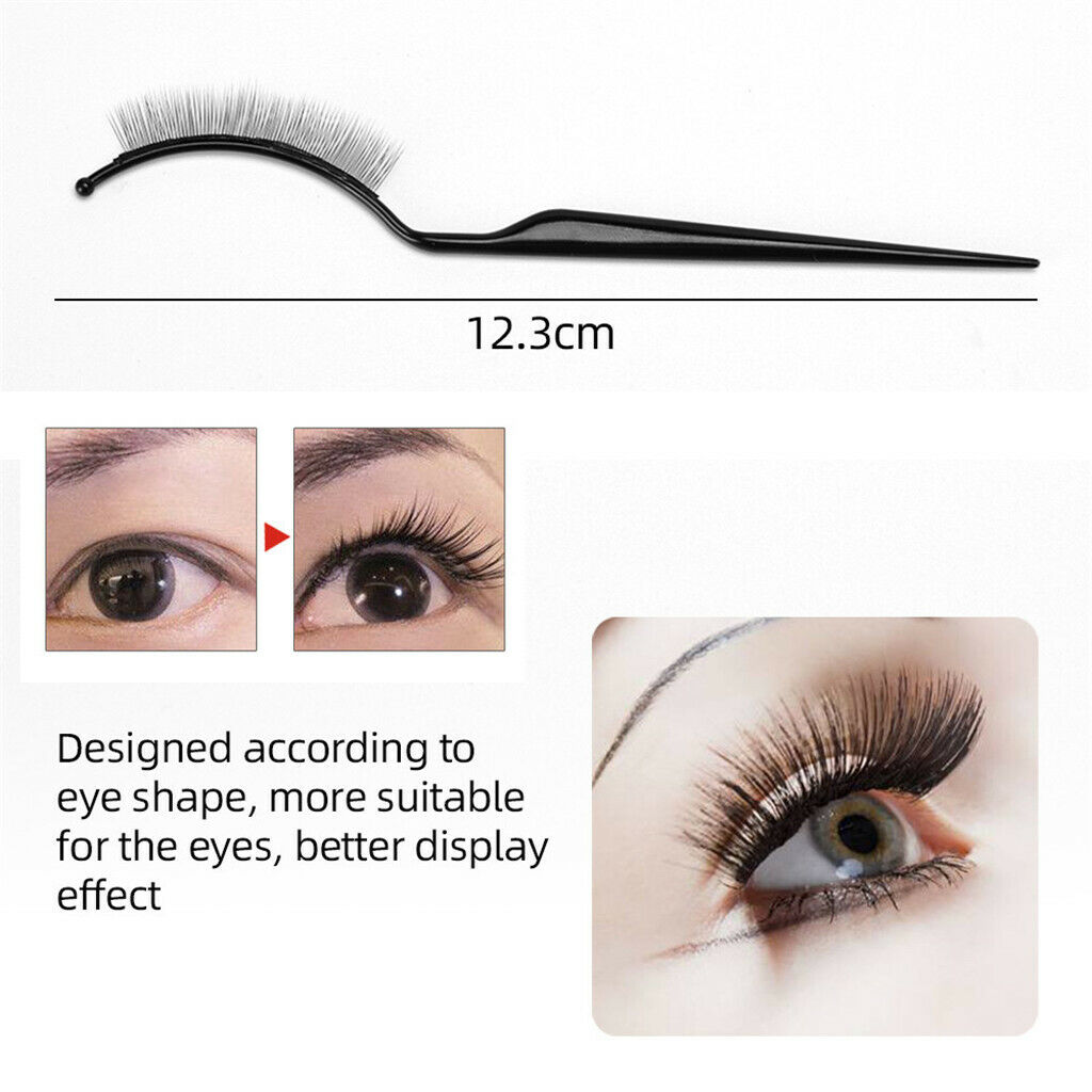 6 Pack Eyelash Fitters Sticks Salon Beauty Eyelash Extensions Grafting Tools
