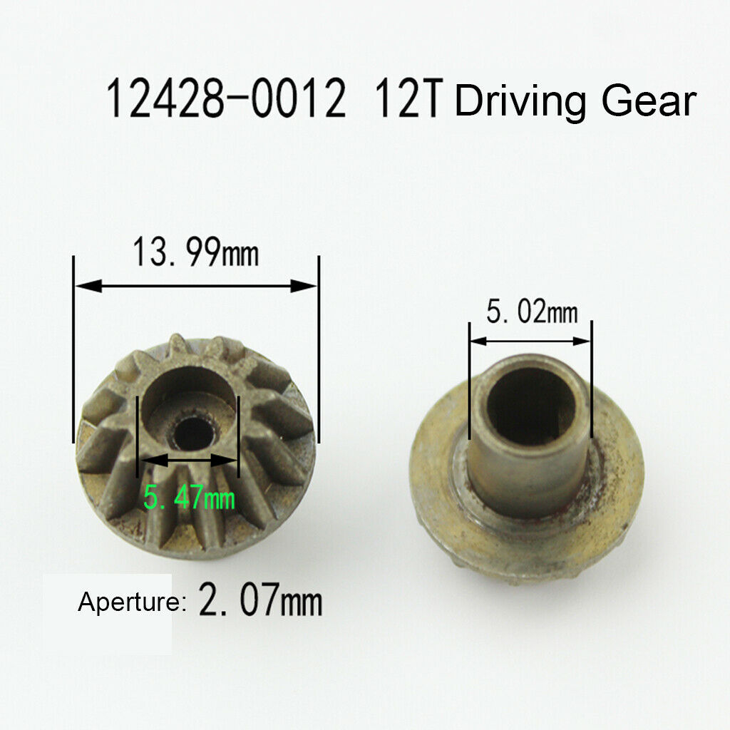 12T Motor Driving Gear 2pcs for WLtoys 12428 12429 12423 124012 144001 124019 RC
