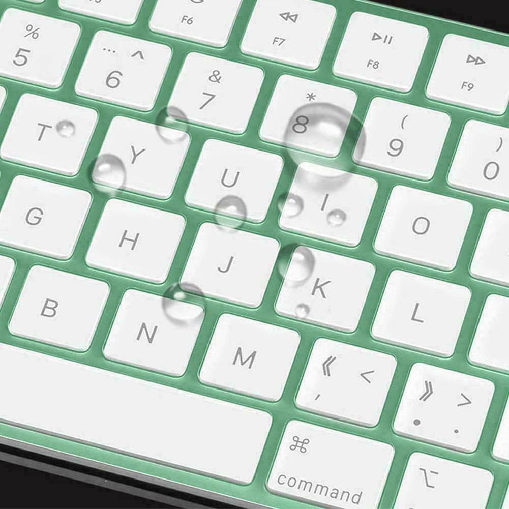 Transparent TPU Keyboard Cover Protector For iMac Magic New 24 Keyboard NEW