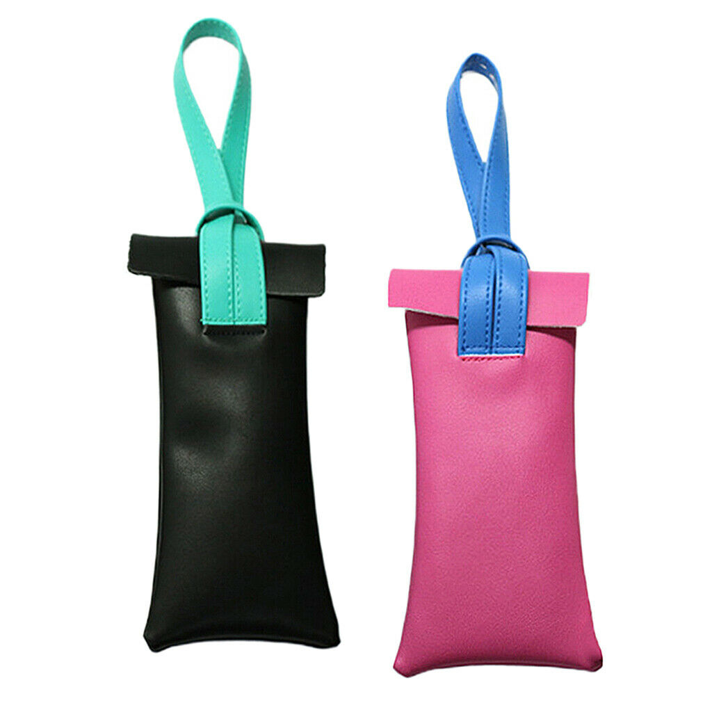 2 Pcs Portable Soft Eyeglasses Case Storage Pouch Spectacles Eyewear Holder
