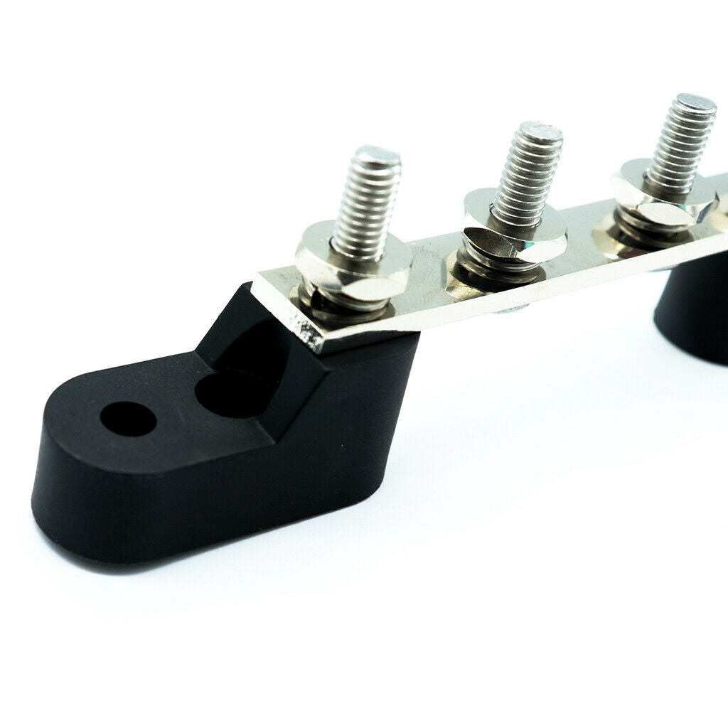 12V Busbar Electrical Terminal Terminal Block Busbar 6 Stud Kits 4P