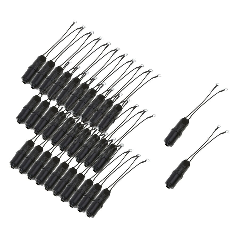 32 Packs Outdoor TV Antenna 300 To 75 Ohm Matching Trans-former Converter