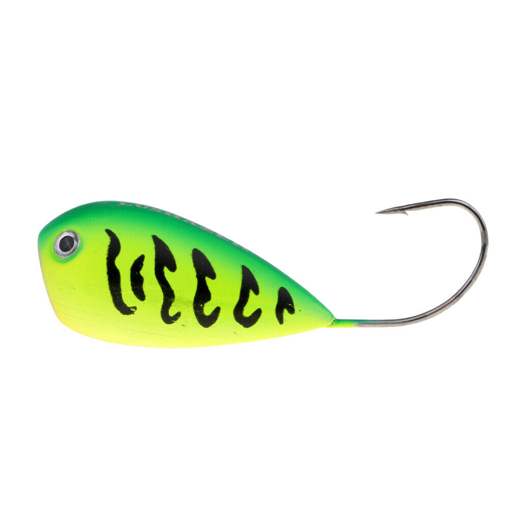 Winter Ice Fishing Lure Hard Baits 11.5g 82mm Popper Lures Topwater Color D