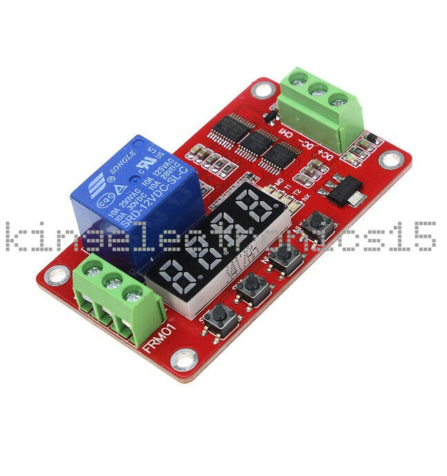 1PCS PLC Home Automation Delay Multifunction Self-lock Relay Cycle Timer Module