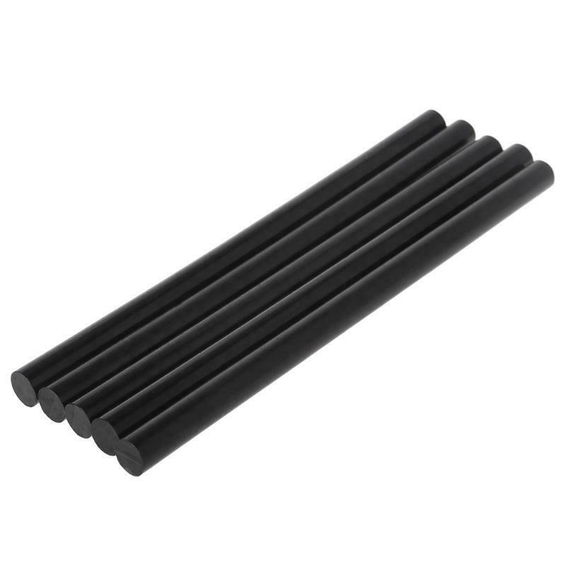 5pcs Hot Melt Glue Stick Black High Adhesive 11mm For DIY Craft Toys Repair Tool