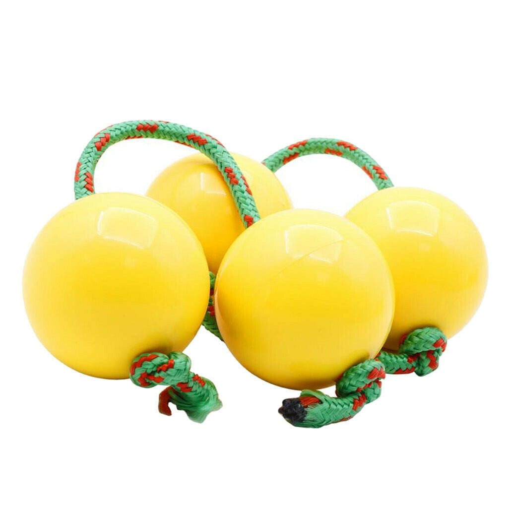 2 Pieces Plastic Sand Shaker Balls Musical Accessory