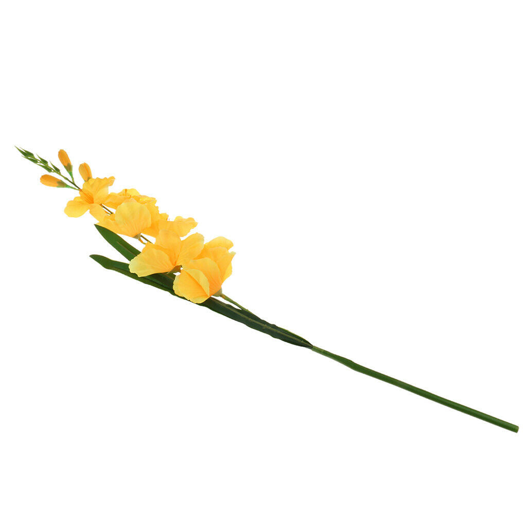 Gladiolus Silk Flower Arrangement - Handcrafted DIY Crafts - Amazingly Lifelike