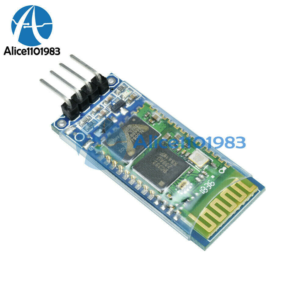 5PCS Wireless Serial 6 Pin Bluetooth RF Transceiver Module HC-05 RS232