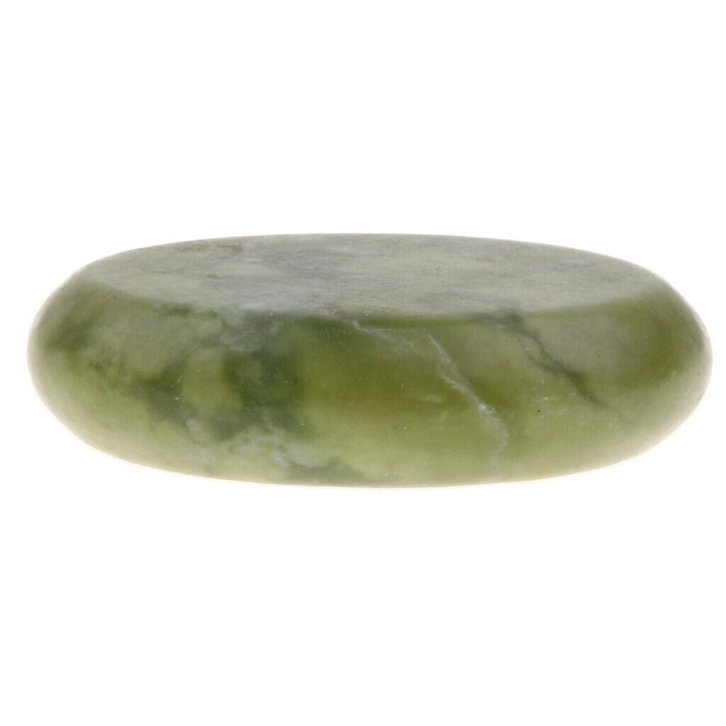 Olive Jade Hot Massage Stone Shoulders Spa Massage Therapy Body Relaxing