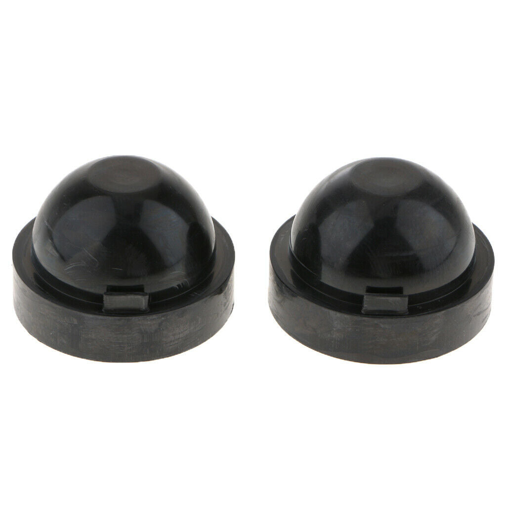 1 Pair Car LED Headlight Light Dust Seal Covers Headlamp Housing Cap 85mm