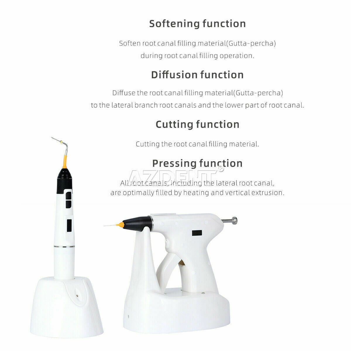 Dental Endodontic Endo Obturation System Gutta Percha SY-FILL Gun Fills Pen Tips
