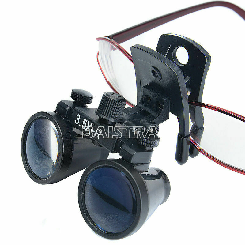 Dental 3.5X Binocular Loupes Surgical Glasses Magnifier Optical Clip DY-110