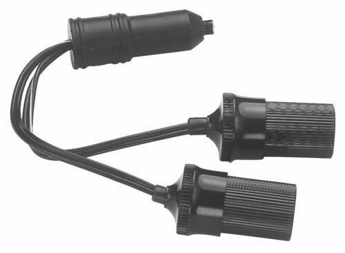 12V TWIN DUAL TRUCK BOAT CIGARETTE LIGHTER SOCKET EXTENSION ADAPTER ADAPTOR