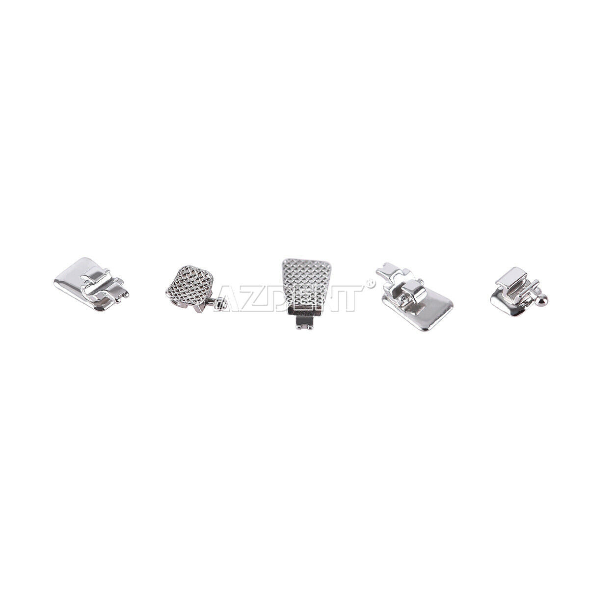 2 Case Dental Orthodontic Lingual Metal Bracket Braces Mini 0.018