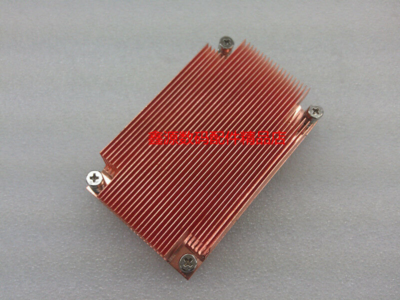 1U server CPU cooler 2011 pin rectangular passive copper pure intel2011 platform