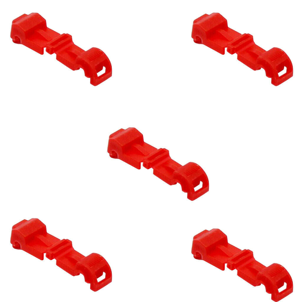 100 Pieces Quick Splice Insulated Wire Crimp Terminal & Male Spade Connector