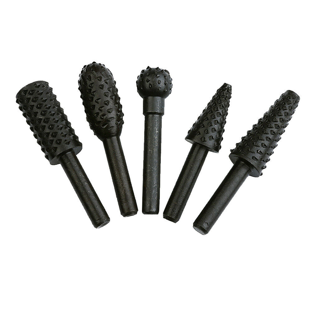 Milling cutter set 5 pcs. Rotary Burr 1/4 '' Tungsten Carbide Cutter Grinder