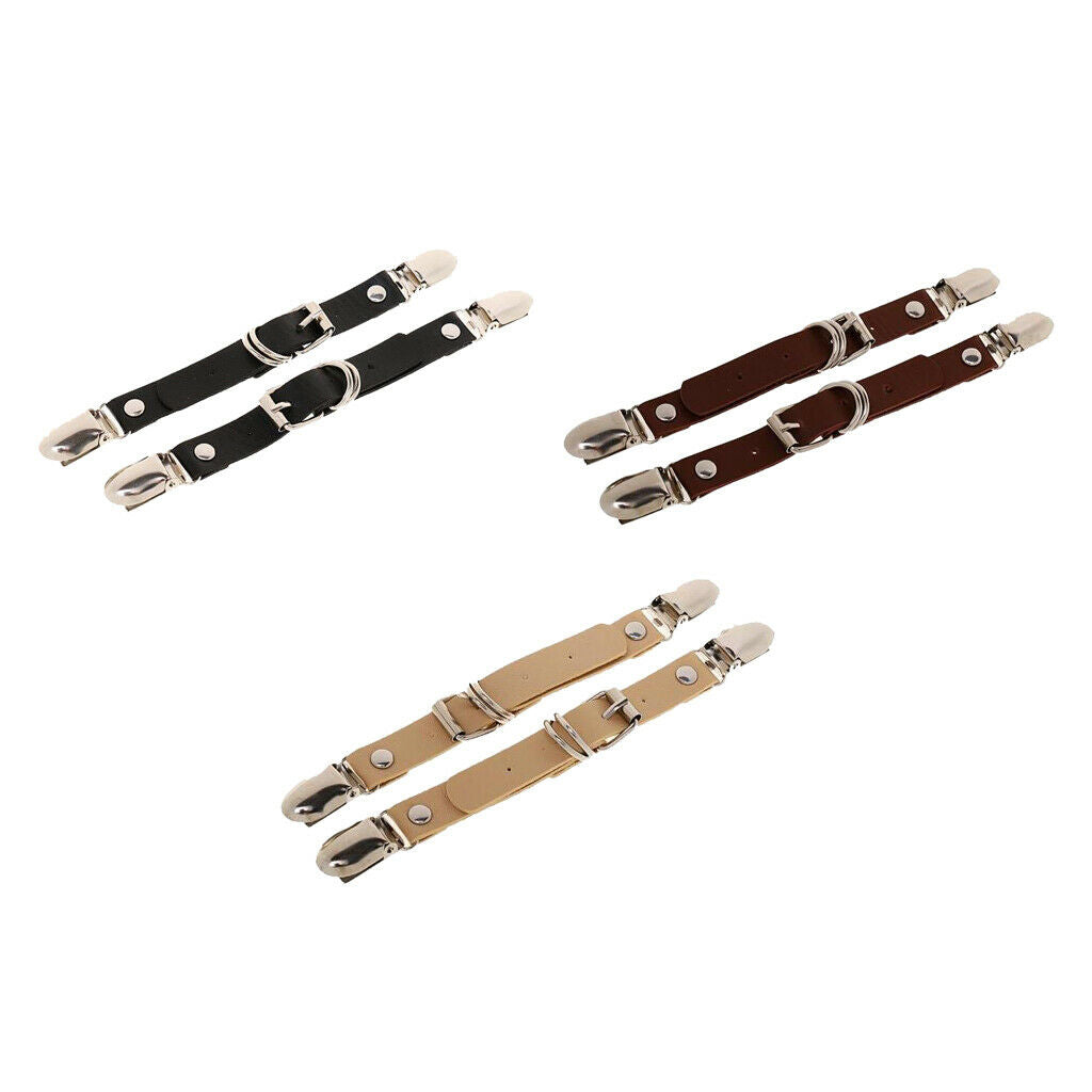 Pack of 3 Pairs Women Ladies Charm Leg Garter Strap Artificial Leather Thigh