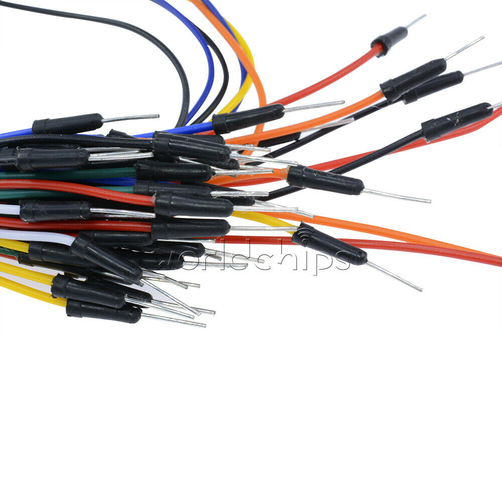 10 * 65PCS 650PCS Breadboard Jumper Wires Male to Male Solderless Flexible Cable
