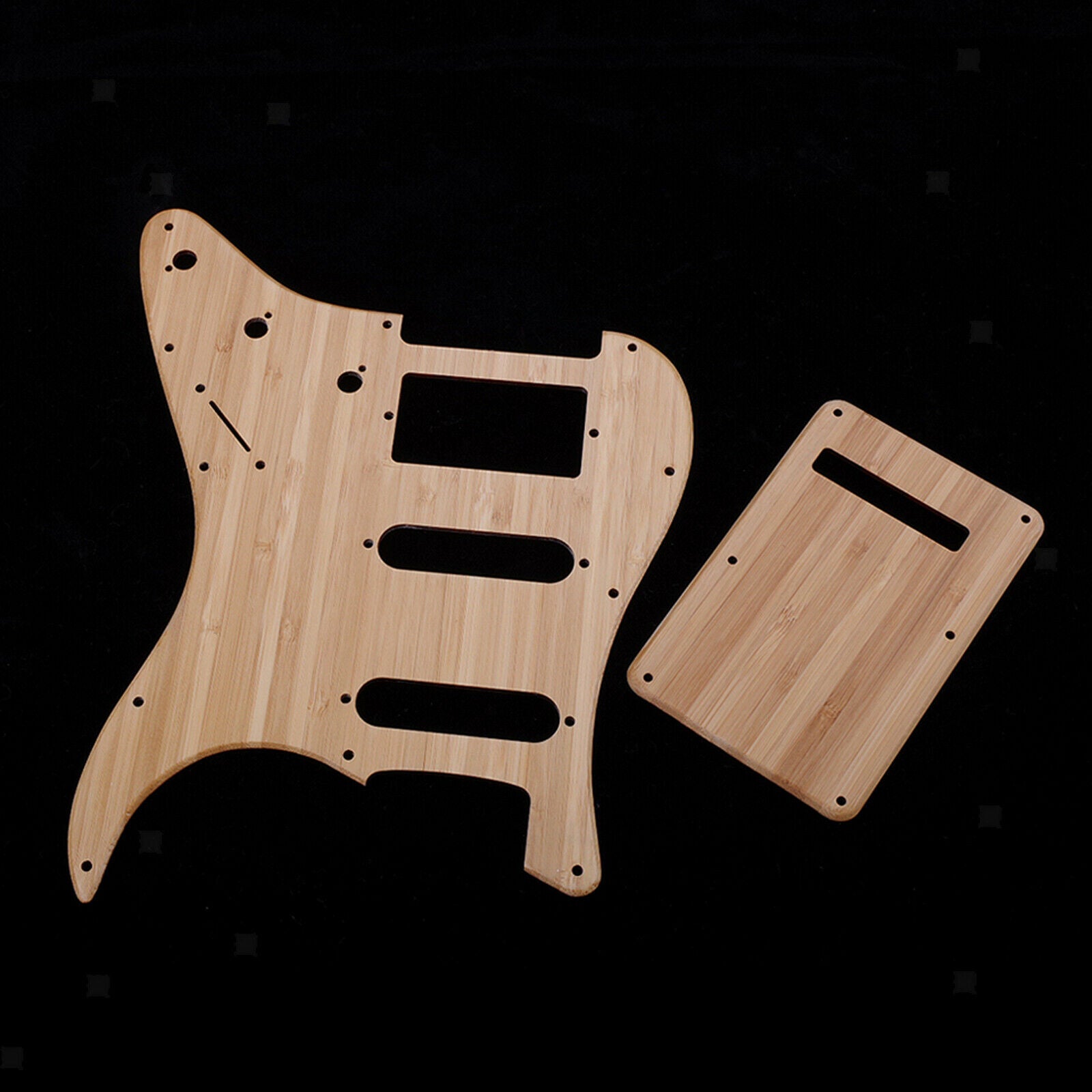 Bamboo Pickguard Scratch Plate & BacK Plate fits ST Acoustic Guitar Parts