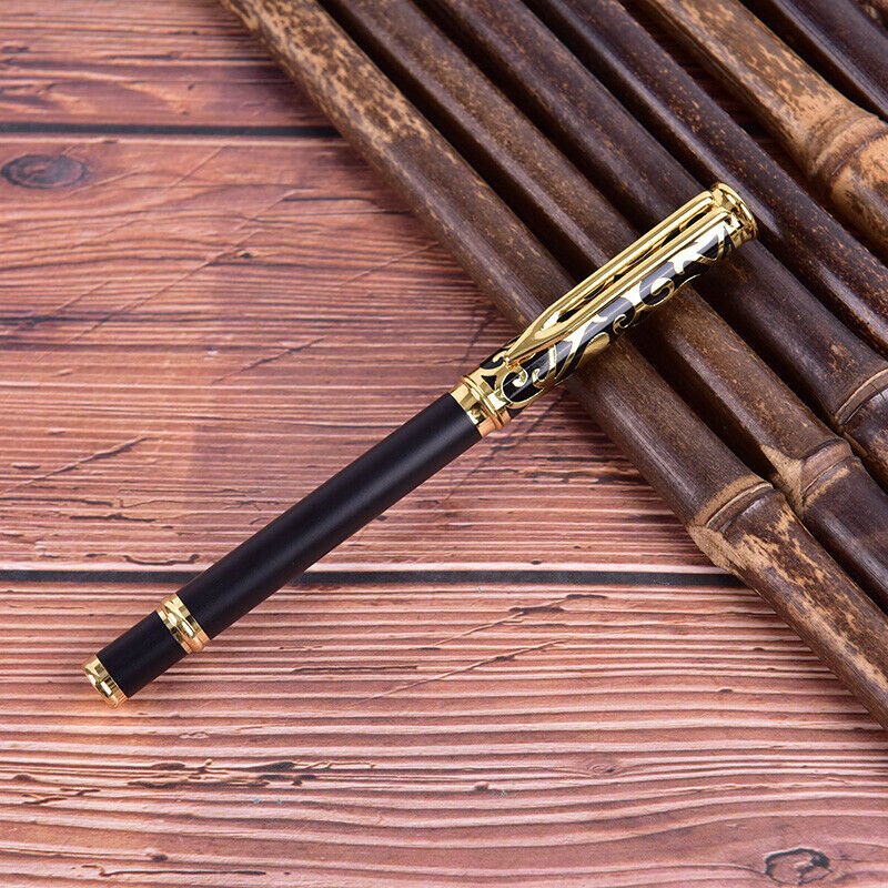 Luxury Metal Roller Ball Pen 0.5mm Ballpoint Pen Office School Supplies Gi_J Tt