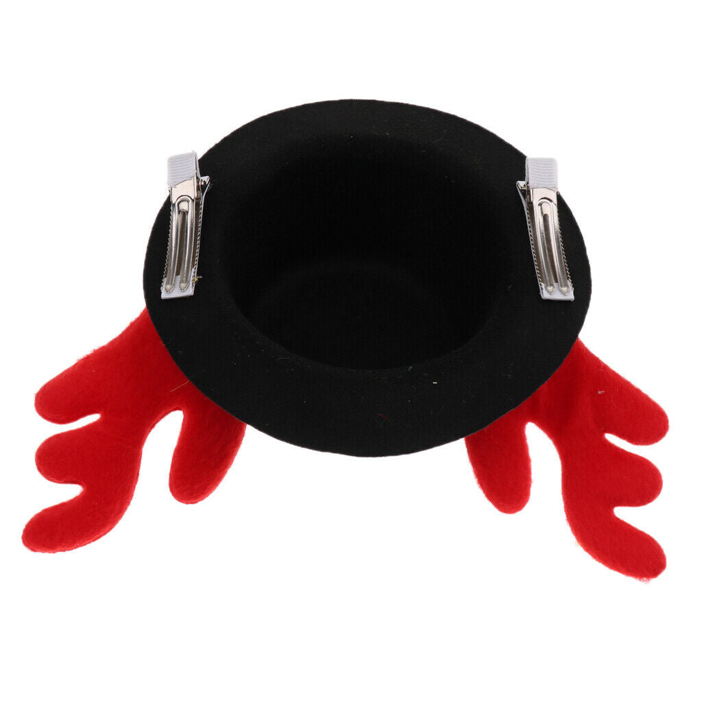 Pet Dog Puppy Cat Reindeer Antlers Hat Christmas Hat for Pets Winter Party