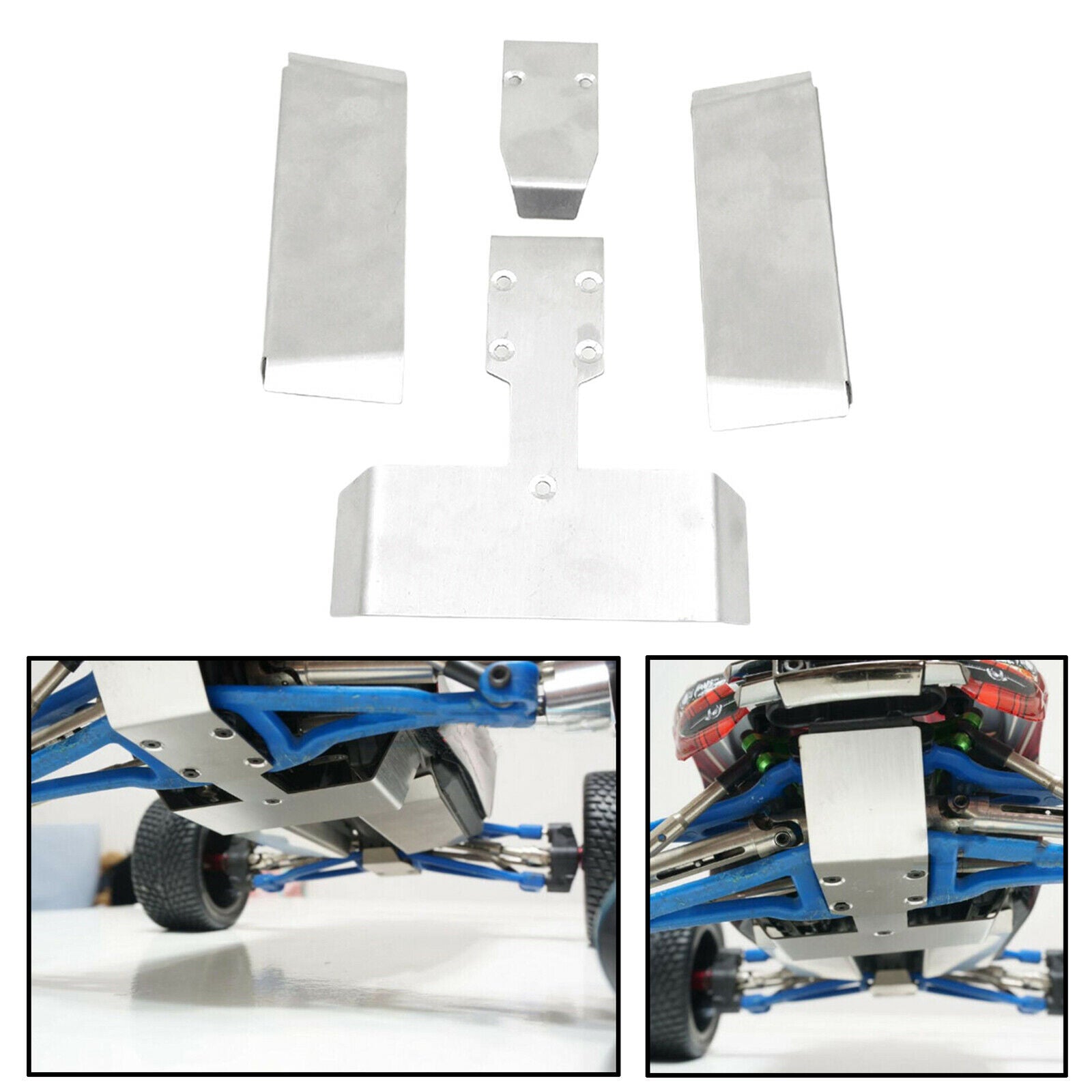 Skid Plate Protector Chassis Armor For E-revo, Slash VXL 1:16 Modification
