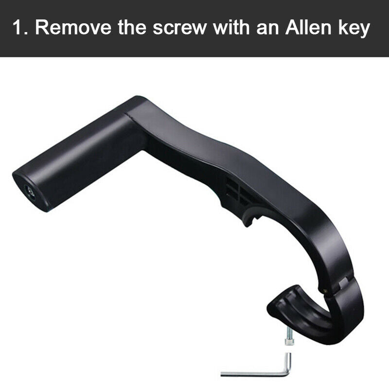 Multifunction Bike Handlebar Extension Rack Computer Bell Bracket Lamp Extender