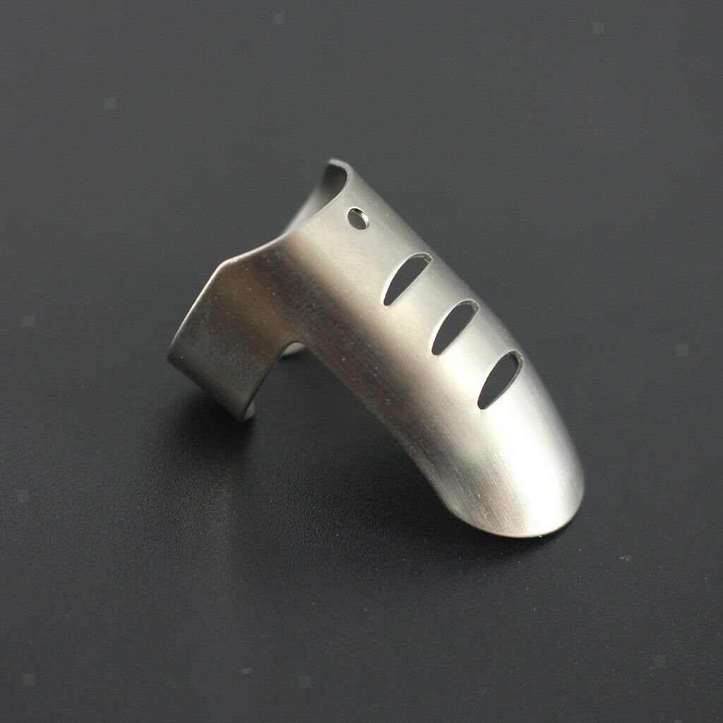 4x Stainless Steel Slicing Chopping Safe Finger Hand Protector Tool Gadget