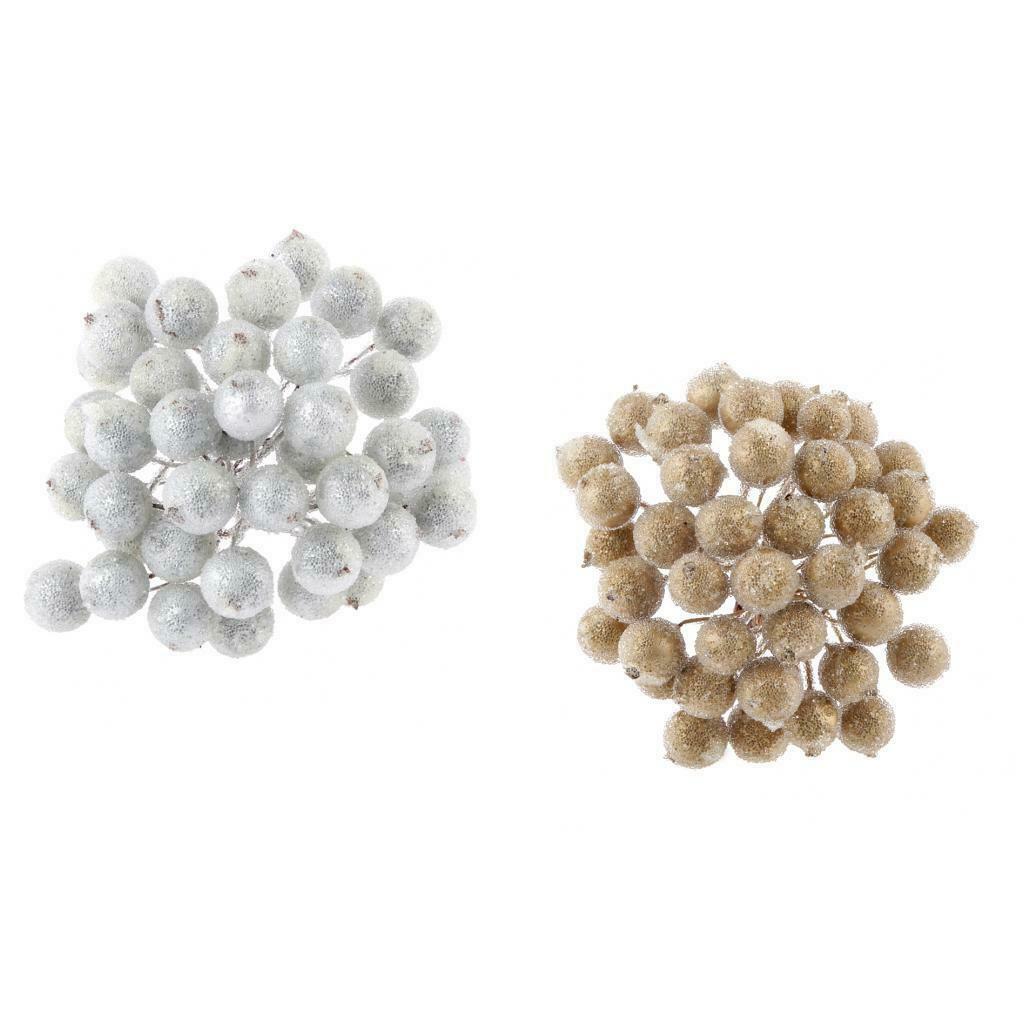 400x  Frosted Fruit Berry Holly Artificial