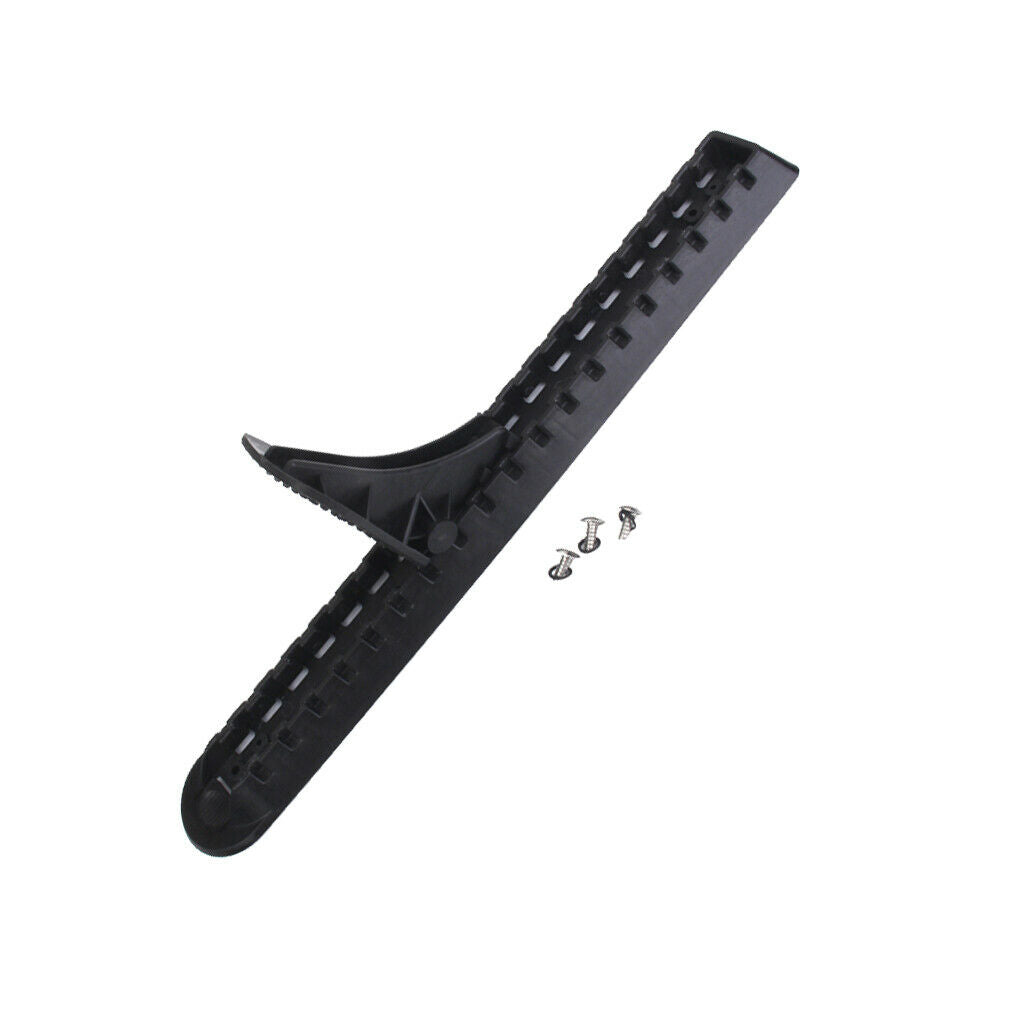 4X Adjustable Marine Boat Kayak Rudder Control Footrest Foot Rest Brace Black
