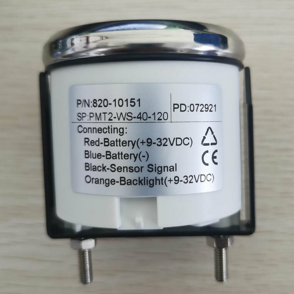 52mm water temp gauge with sender 100-250F 40-120C 287.4-22.4ohms for car marine