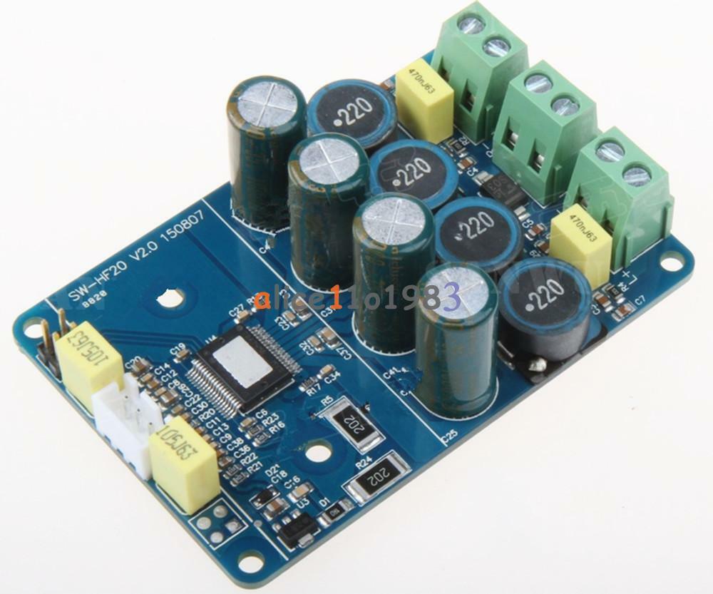 TDA7498 2 Channel 2X100W Digital Stereo Power Amplifier Board Module DC 8-32V