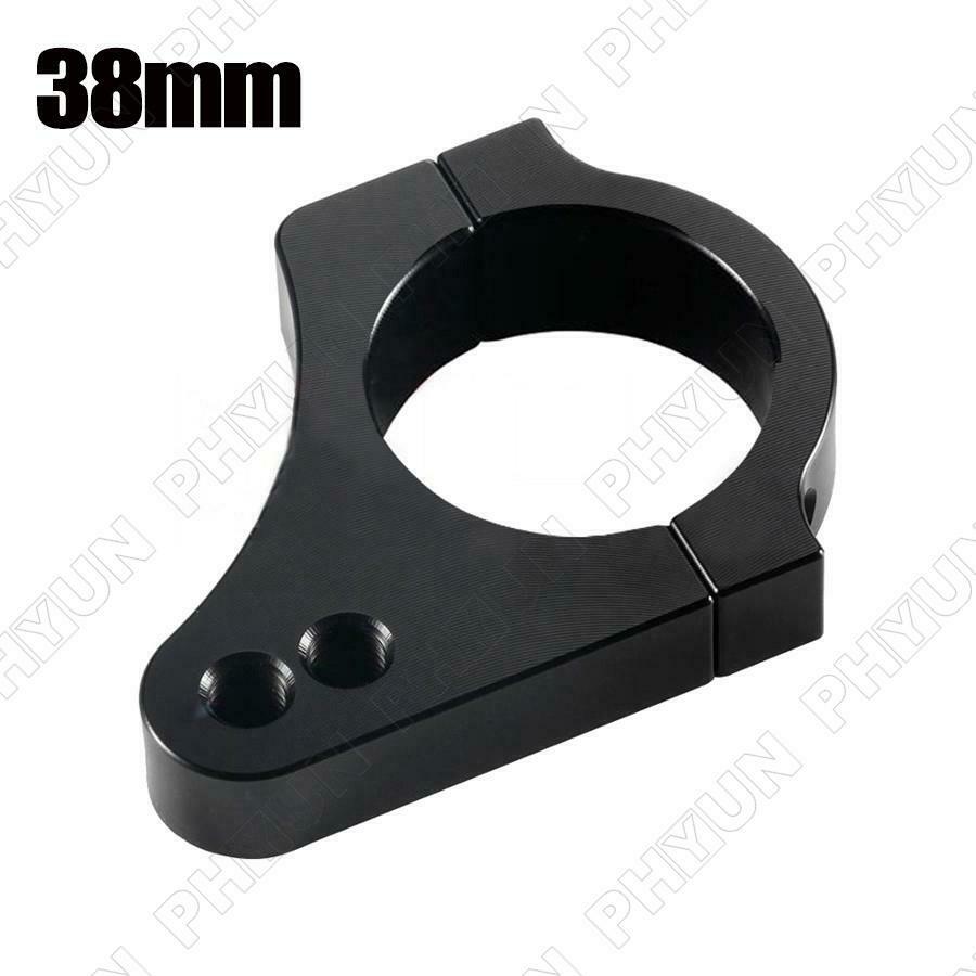 38MM Motorcycle Aluminium Steering Damper Fork Bracket Reduce Lever Vibration