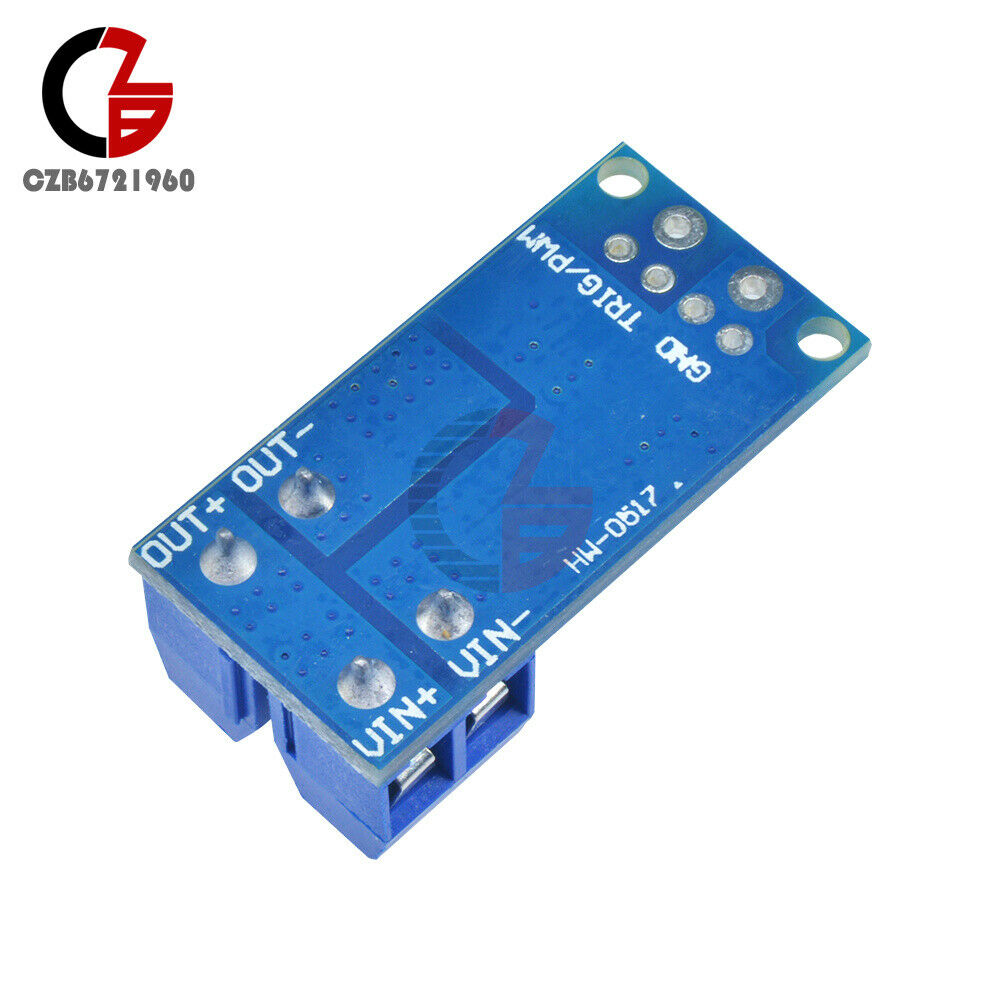 15A 400W Trigger Switch Driver Module Dual MOS Tube PWM Switch Panel Board