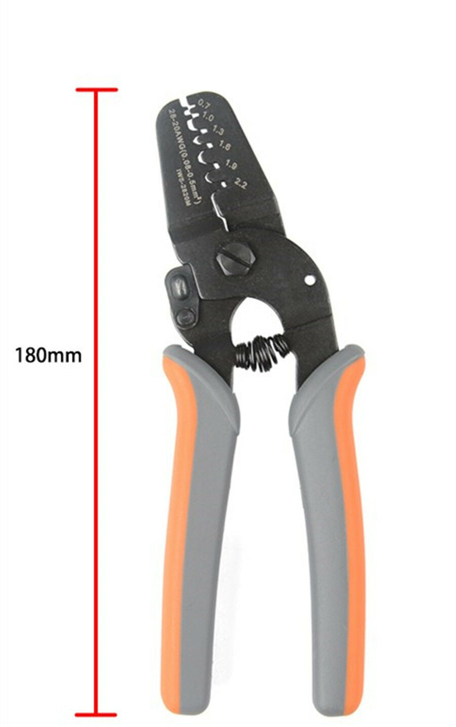 1PC Precise Crimping Small Bare Terminal Crimper Open Crimping Tool For 28-20AWG
