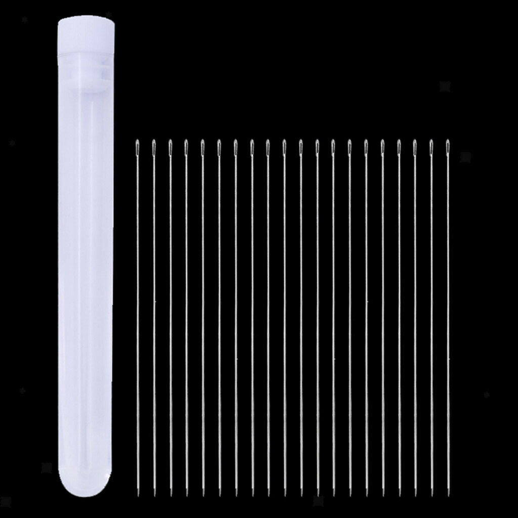 20x Beading Needles Jewelry Pins Threading Tools   Jewelry Making Accessory