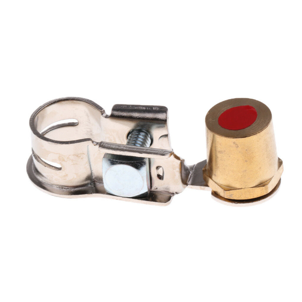 2 Pieces Adjustable Car Battery Terminal Clamp Pile Clips Connector Extender