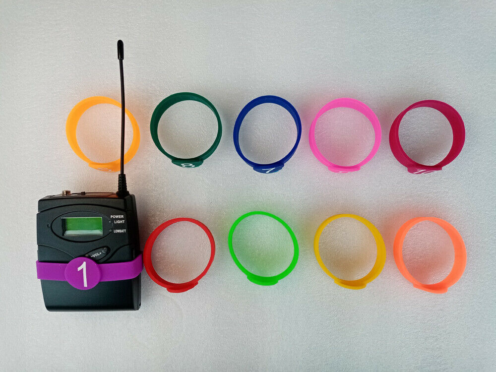 Silicone Mark Ring for ME2 MKE2 EW100 G2 G3 G4 Beltpack Bodypack Wireless Mics