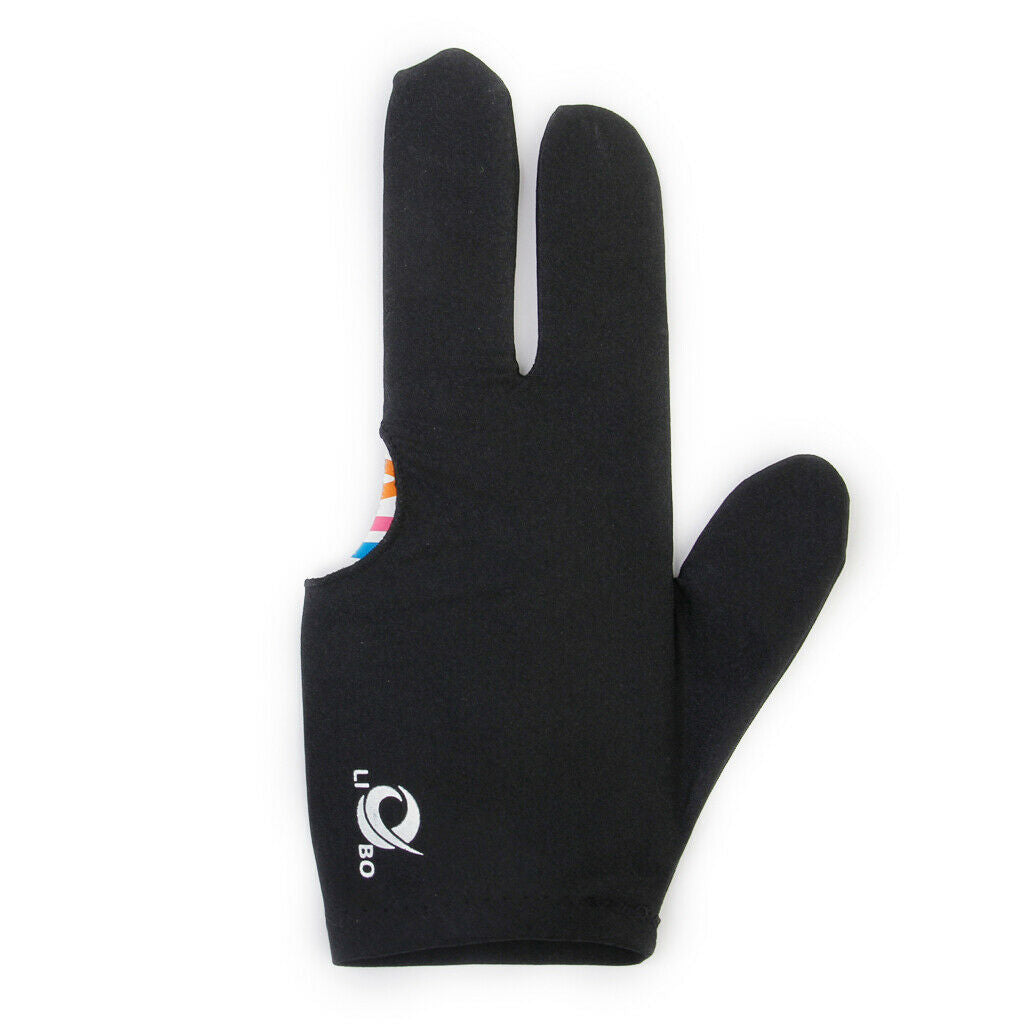 15X Woman Elastic Pool 3-Finger Glove Shooters Snooker Gloves Cue Equipment