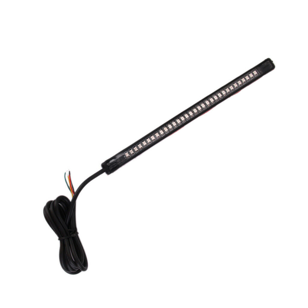 Car 33-SMD LED Bar Brake Tail Strip Left/Right Turn Signal Flexible Light
